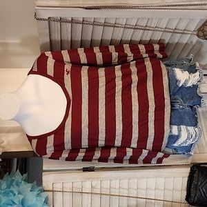 Hollister brand 3/4 length sleeve TSHIRT